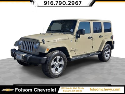 2017 Jeep Wrangler Unlimited Sahara 4x4