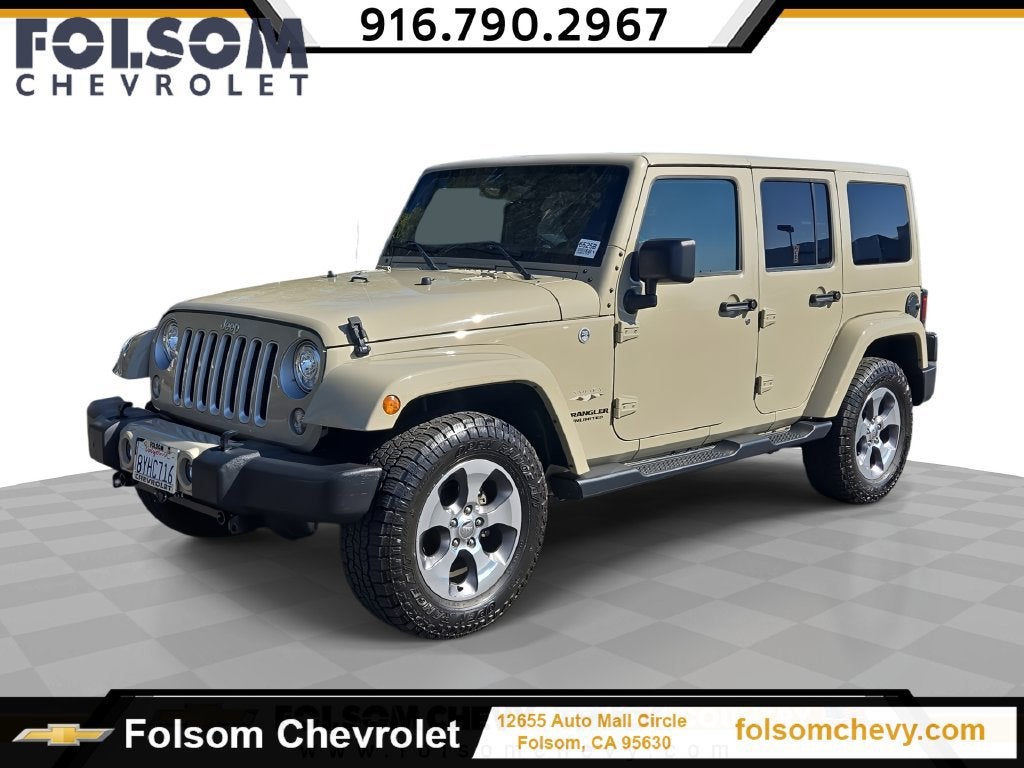 2017 Jeep Wrangler Unlimited Sahara 4x4