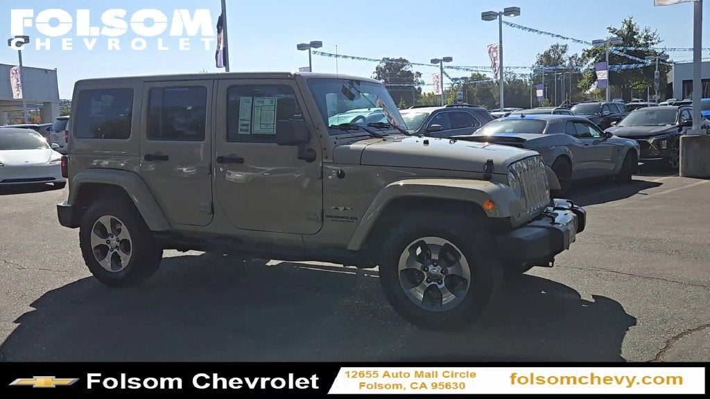 2017 Jeep Wrangler Unlimited Sahara 4x4