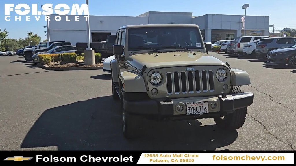 2017 Jeep Wrangler Unlimited Sahara 4x4