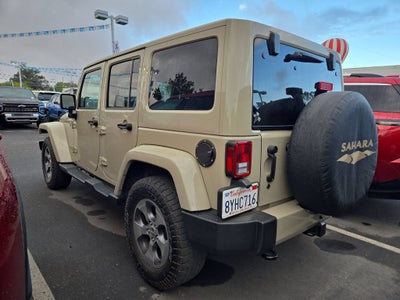 2017 Jeep Wrangler Unlimited Sahara 4x4