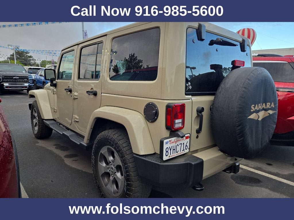 2017 Jeep Wrangler Unlimited Sahara 4x4