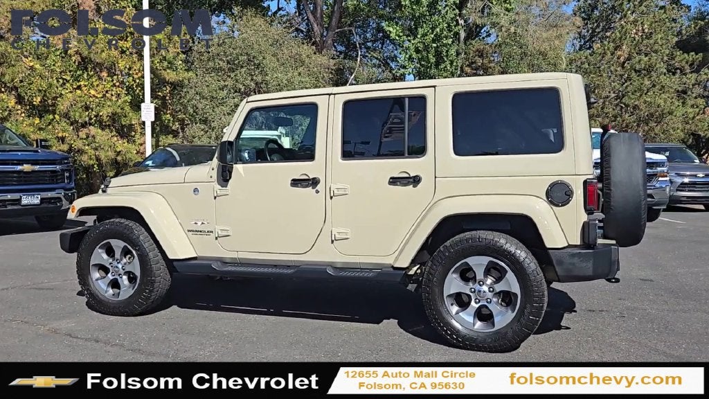 2017 Jeep Wrangler Unlimited Sahara 4x4