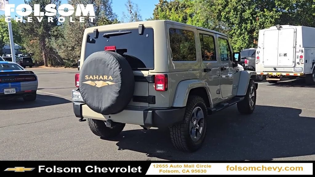 2017 Jeep Wrangler Unlimited Sahara 4x4