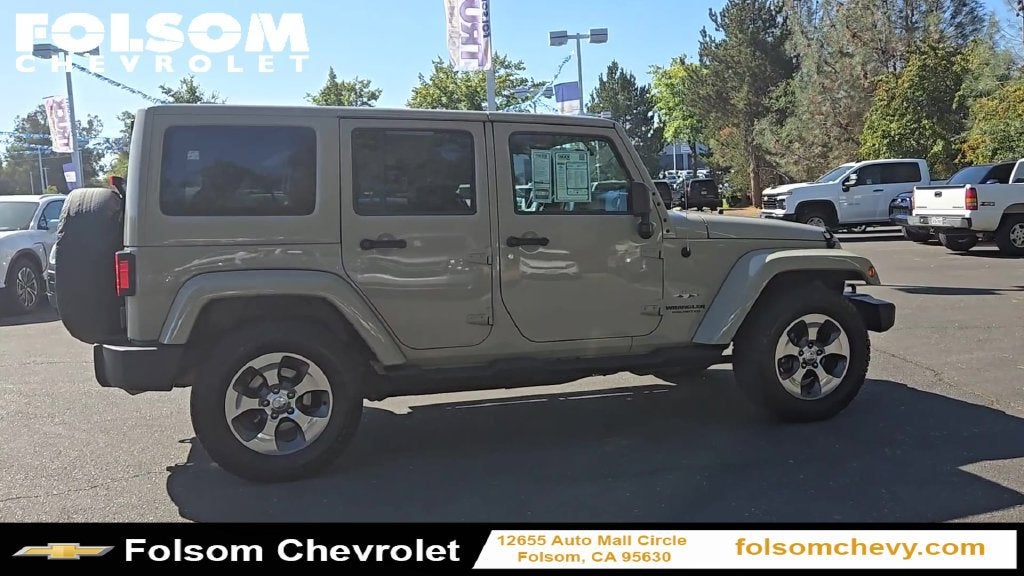 2017 Jeep Wrangler Unlimited Sahara 4x4