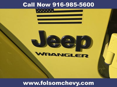 2023 Jeep Wrangler 2-Door Freedom 4x4