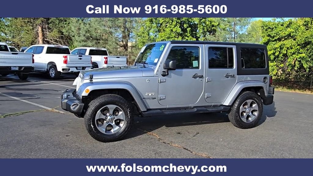 2018 Jeep Wrangler JK Unlimited Sahara 4x4