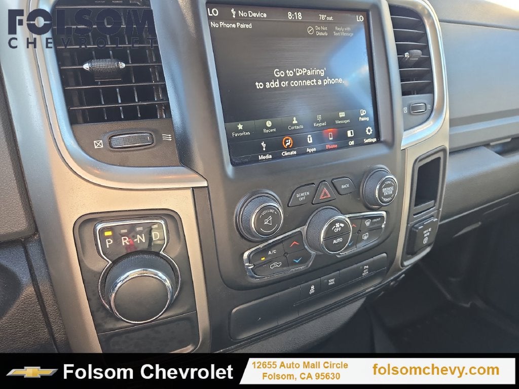 2019 RAM 1500 Classic Warlock Crew Cab 4x2 5'7" Box