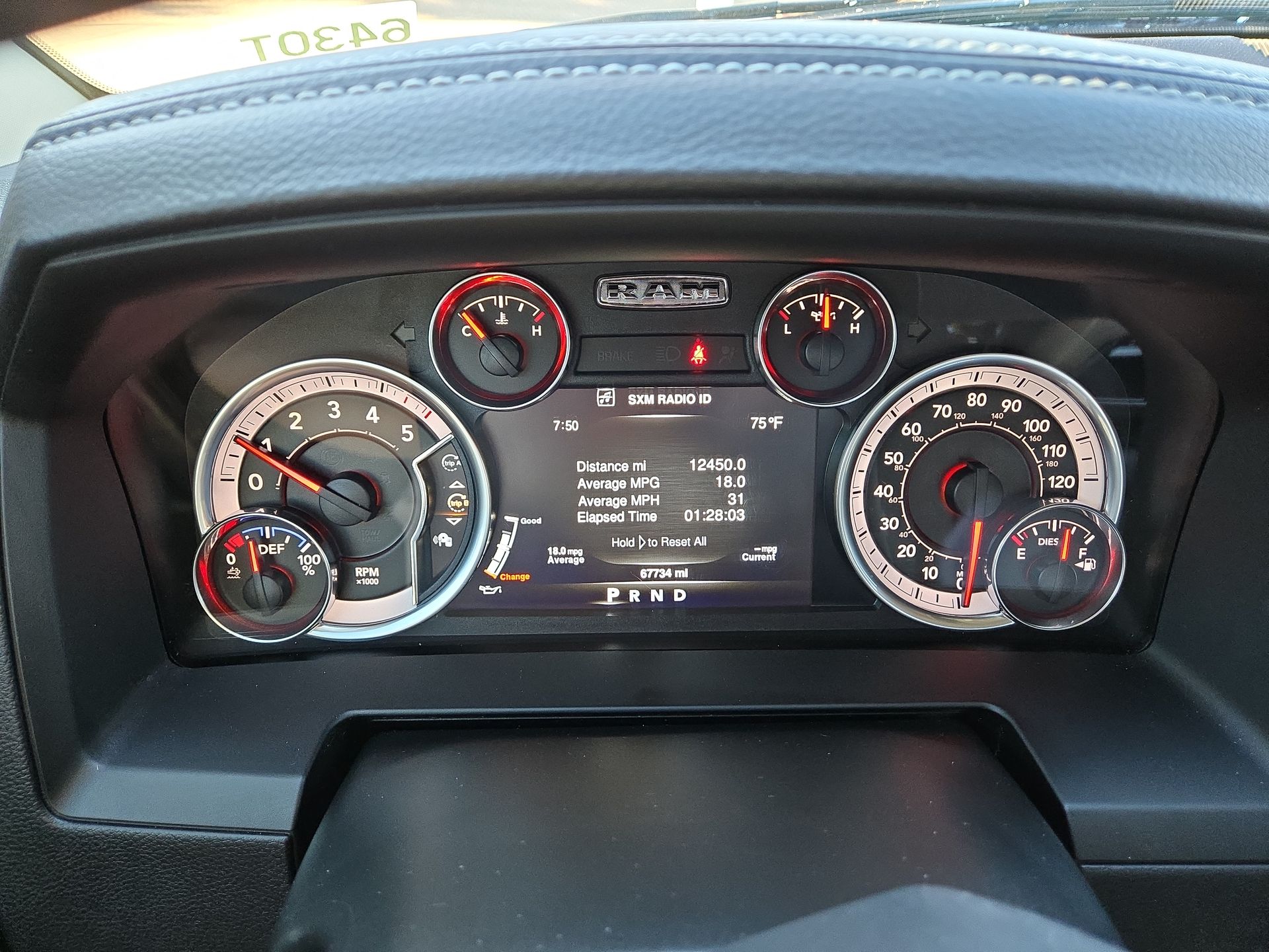 2019 RAM 1500 Classic Laramie Crew Cab 4x4 5'7" Box
