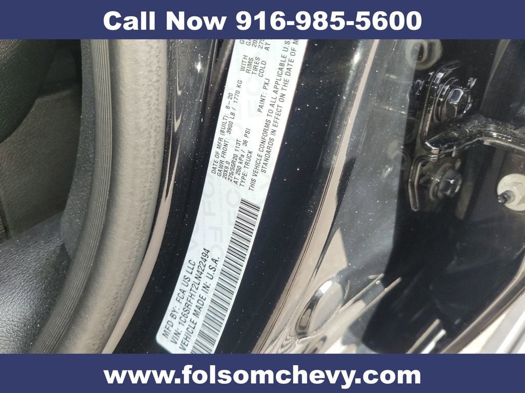 2020 RAM 1500 Limited Crew Cab 4x4 5'7" Box