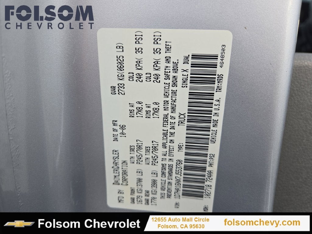 2007 Dodge Ram 1500 SLT
