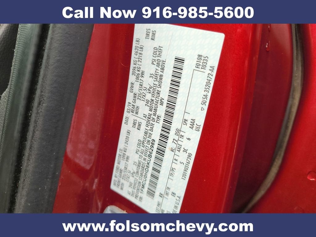 2019 Ford Escape SEL