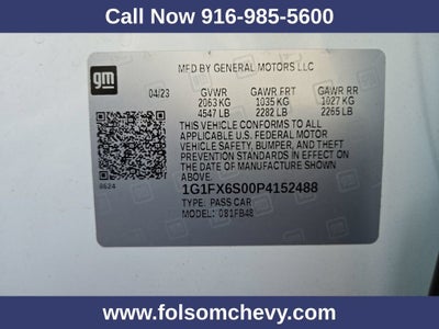 2023 Chevrolet Bolt EV 2LT