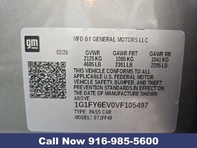2027 Chevrolet Bolt LT