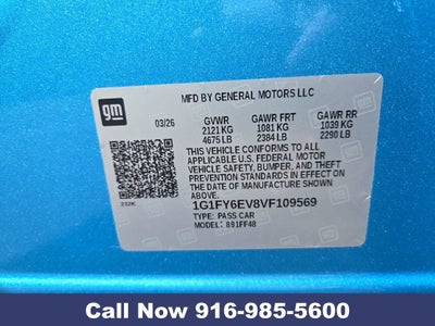 2027 Chevrolet Bolt LT