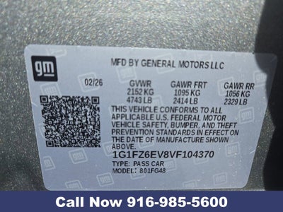 2027 Chevrolet Bolt RS