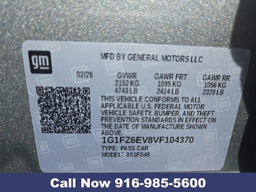 2027 Chevrolet Bolt RS