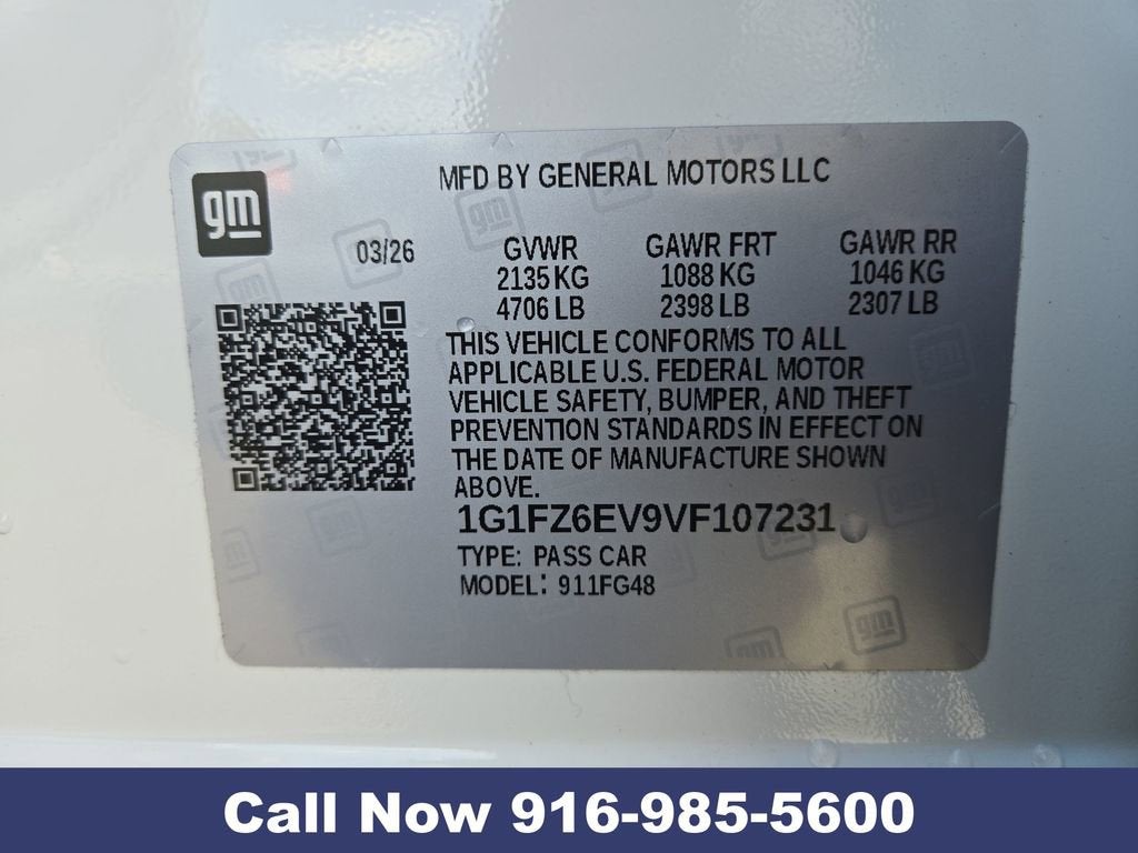 2027 Chevrolet Bolt RS