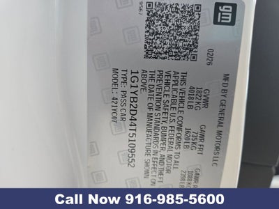 2026 Chevrolet Corvette Stingray 2LT