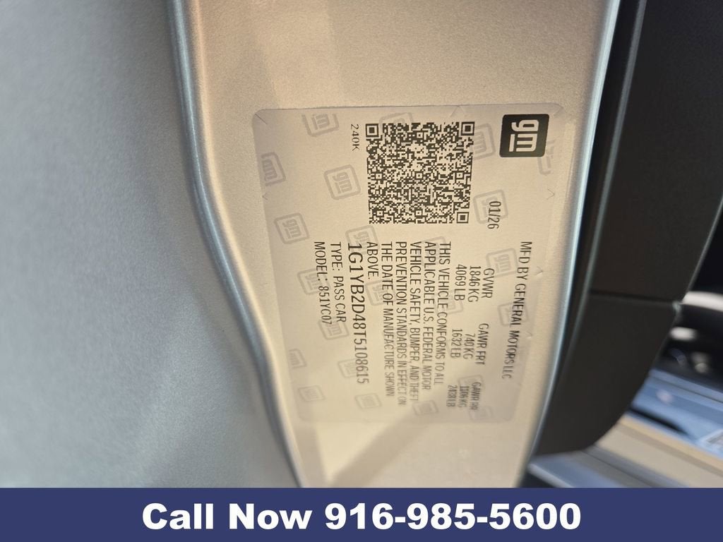 2026 Chevrolet Corvette Stingray 2LT