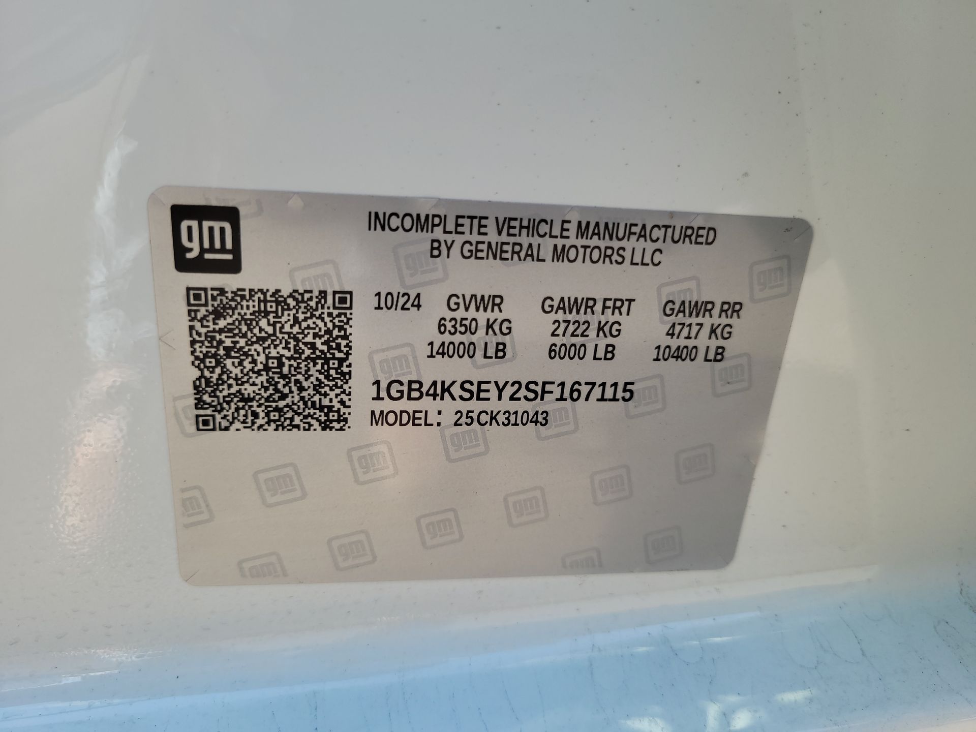 2025 Chevrolet Silverado 3500 HD Chassis Cab Work Truck