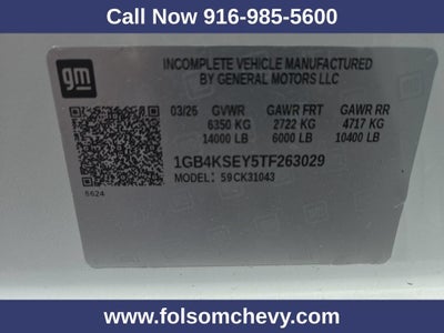 2026 Chevrolet Silverado 3500 HD Chassis Cab Work Truck