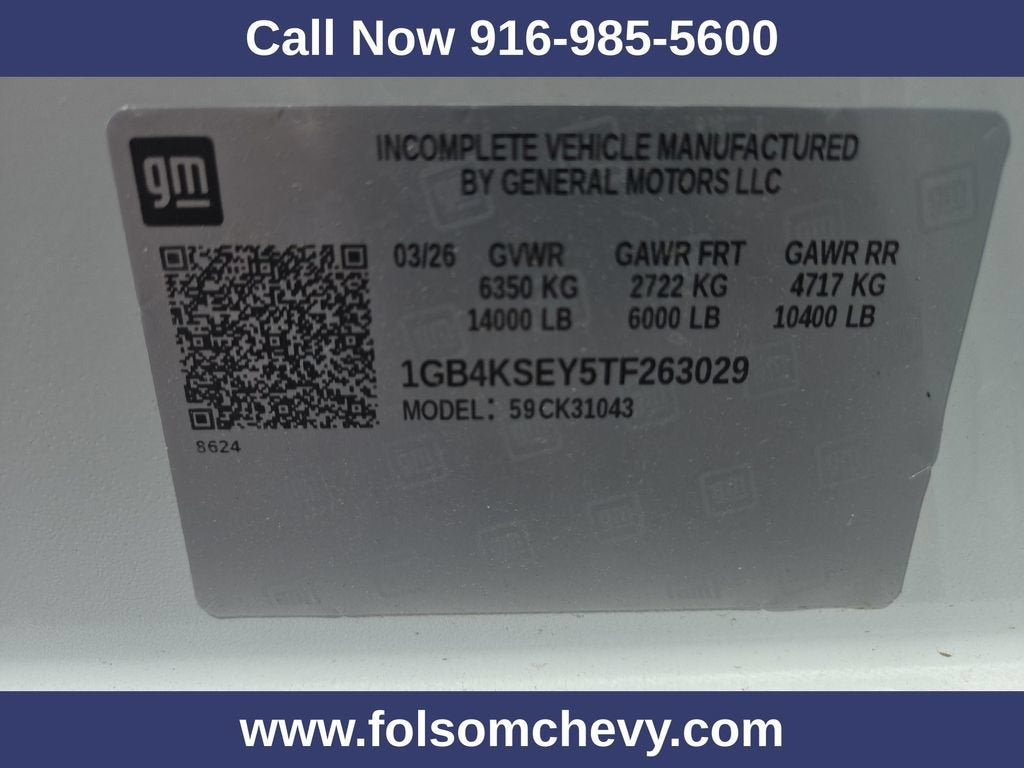 2026 Chevrolet Silverado 3500 HD Chassis Cab Work Truck