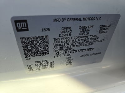 2026 Chevrolet Silverado 2500 HD WT