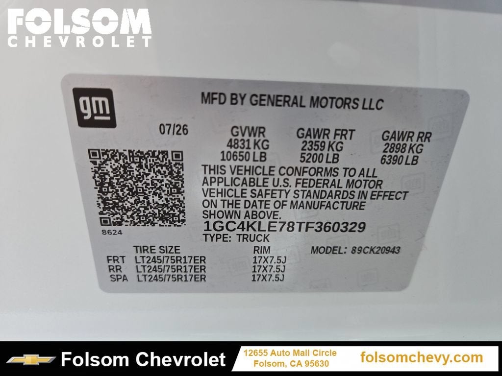 2026 Chevrolet Silverado 2500 HD WT