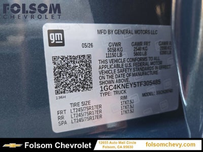 2026 Chevrolet Silverado 2500 HD LT