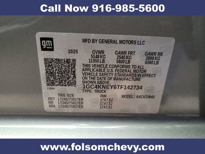 2026 Chevrolet Silverado 2500 HD LT