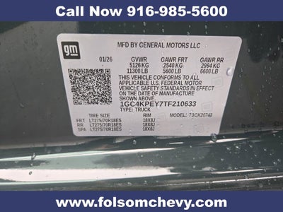 2026 Chevrolet Silverado 2500 HD LTZ