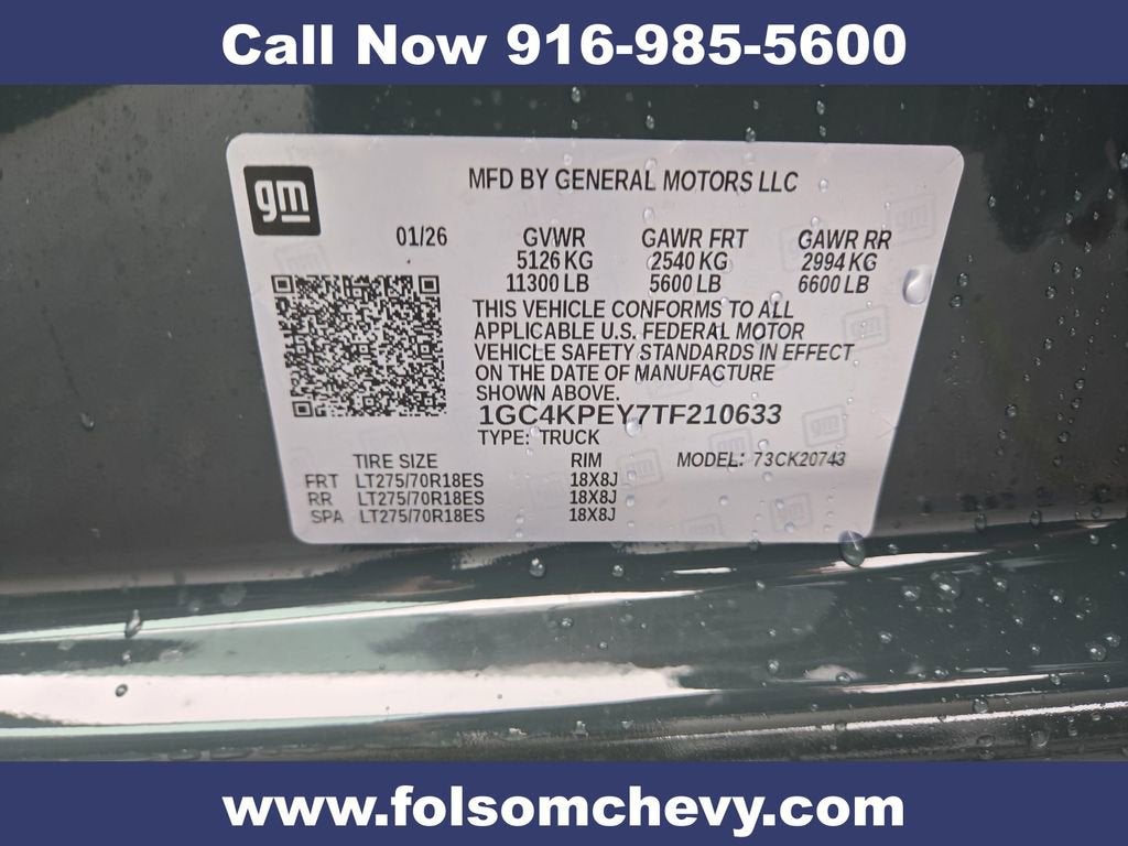 2026 Chevrolet Silverado 2500 HD LTZ