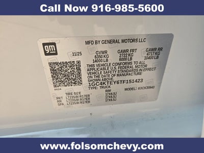 2026 Chevrolet Silverado 3500 HD LT DRW