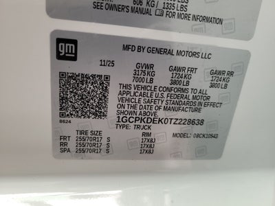 2026 Chevrolet Silverado 1500 LT