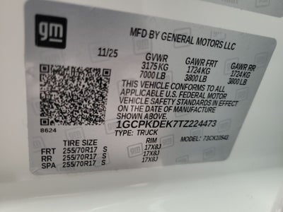 2026 Chevrolet Silverado 1500 LT