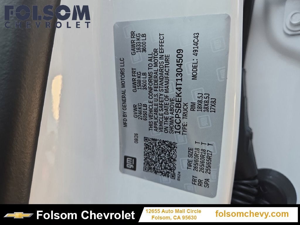 2026 Chevrolet Colorado WT