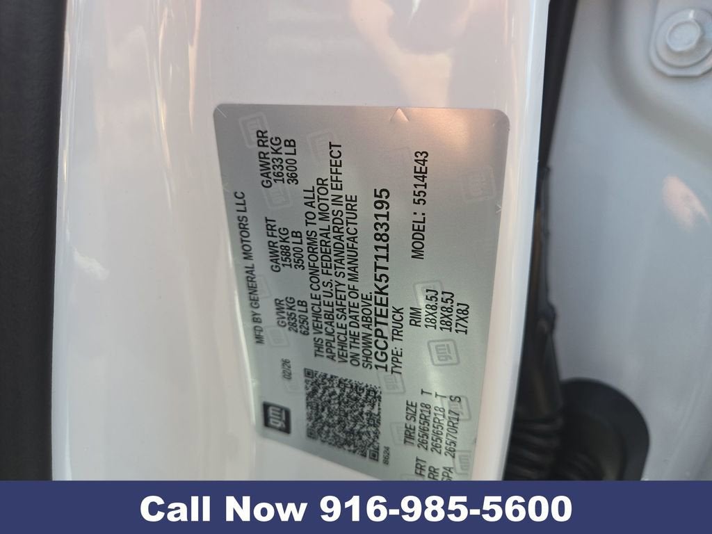 2026 Chevrolet Colorado Trail Boss