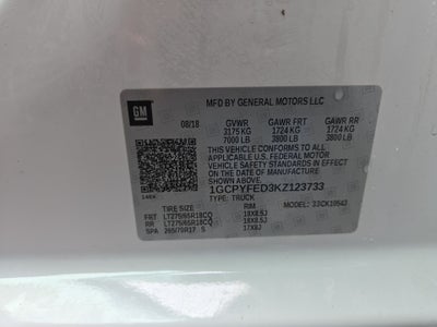 2019 Chevrolet Silverado 1500 LT Trail Boss