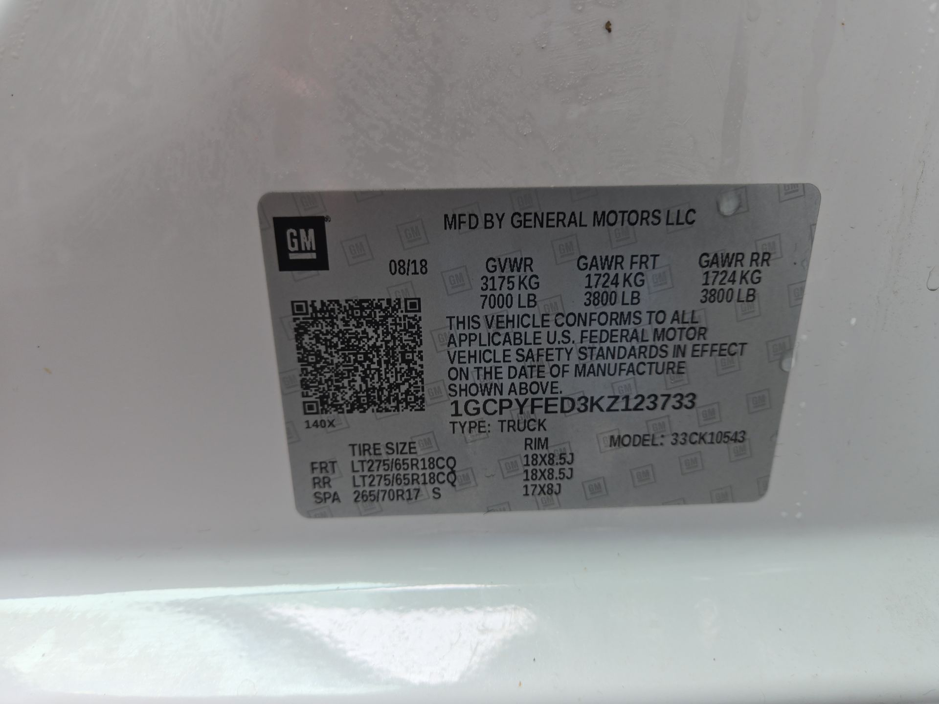 2019 Chevrolet Silverado 1500 LT Trail Boss