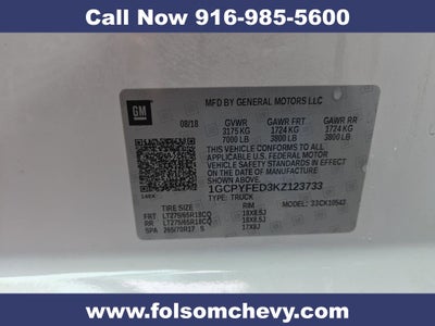 2019 Chevrolet Silverado 1500 LT Trail Boss