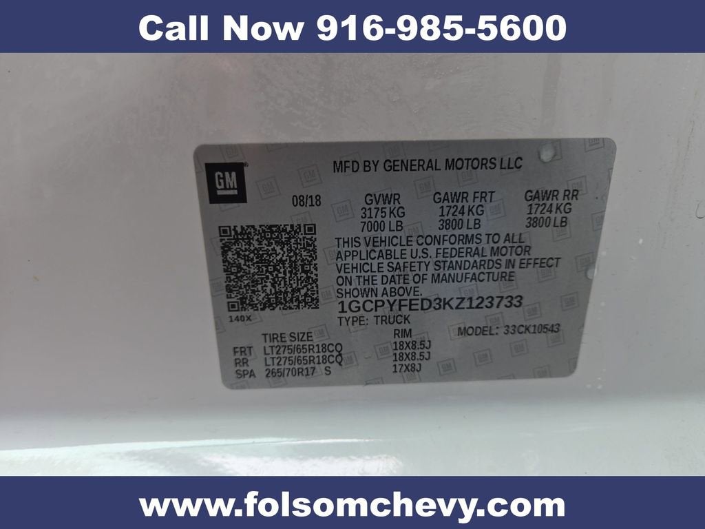 2019 Chevrolet Silverado 1500 LT Trail Boss