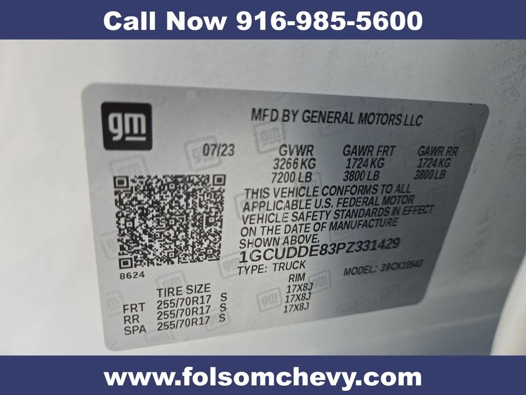 2023 Chevrolet Silverado 1500 LT