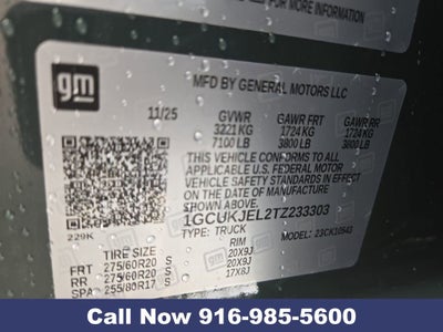 2026 Chevrolet Silverado 1500 High Country