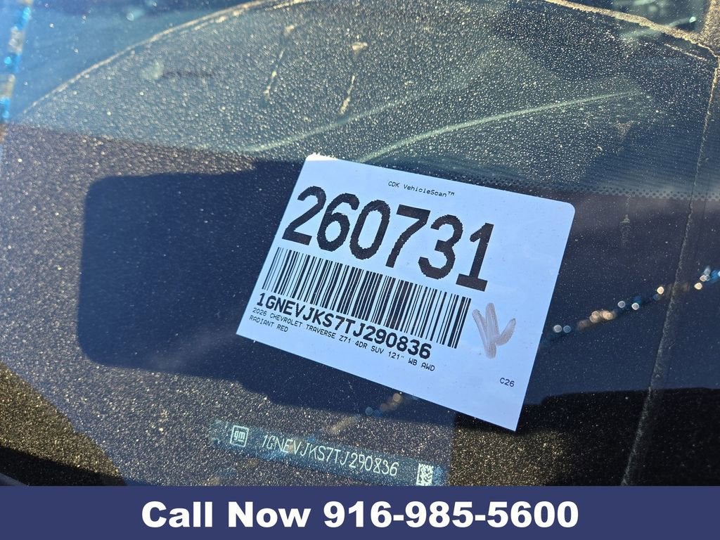 2026 Chevrolet Traverse Z71