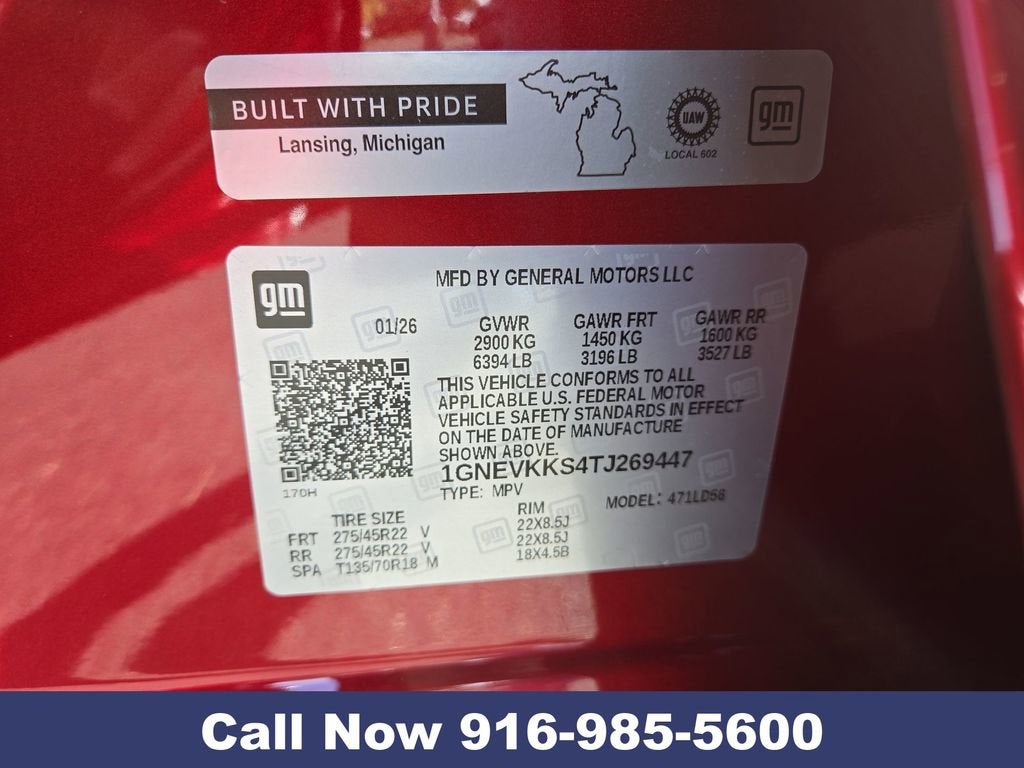 2026 Chevrolet Traverse High Country