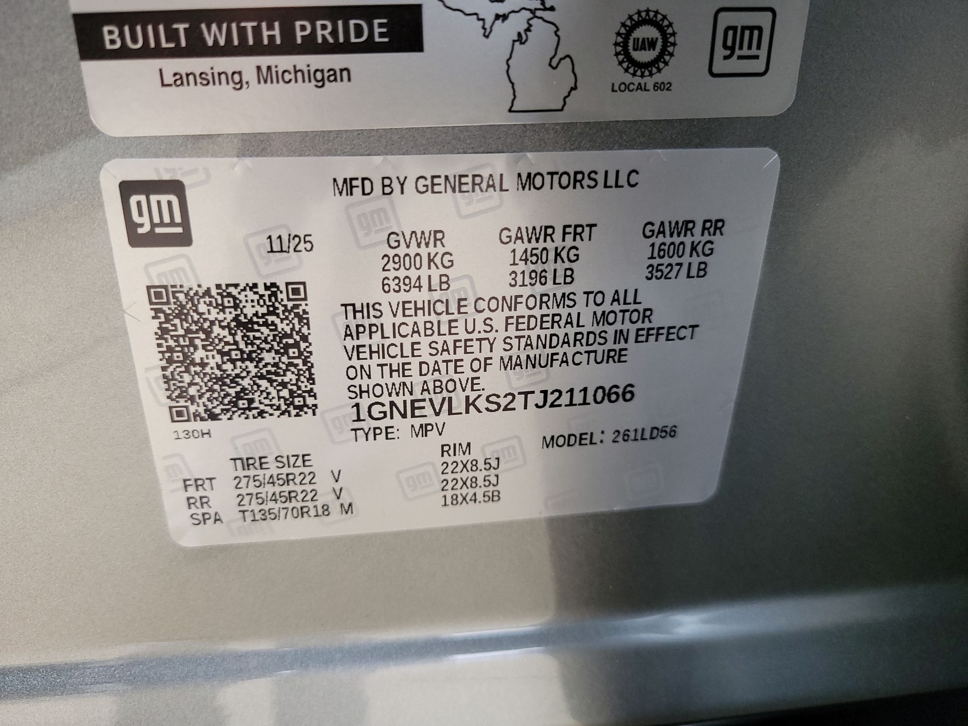 2026 Chevrolet Traverse RS