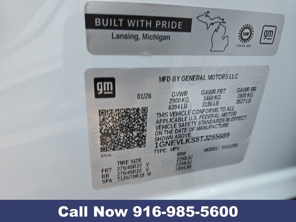 2026 Chevrolet Traverse RS