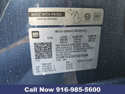 2026 Chevrolet Traverse RS