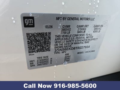 2026 Chevrolet Suburban RST